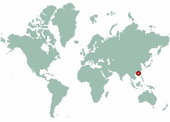 Macau International Airport in world map